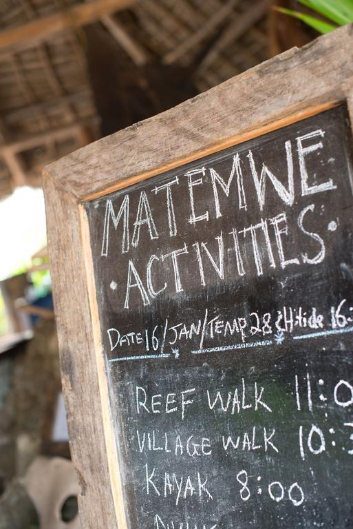 Matemwe Lodge Exterior photo